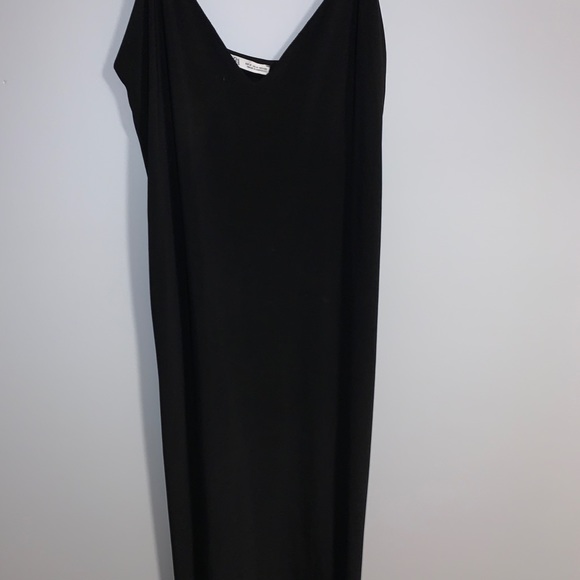 Zara v neck loose fitting midi dress - Picture 3 of 3